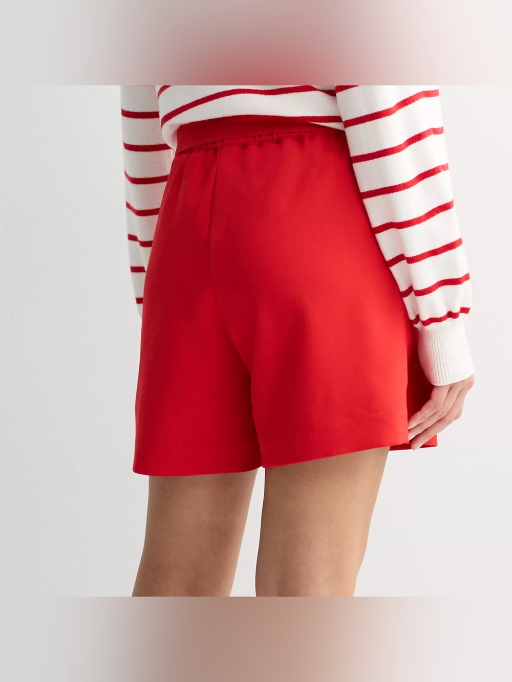 Draper James Women Twill Belted Shorts - Picture 4 of 7